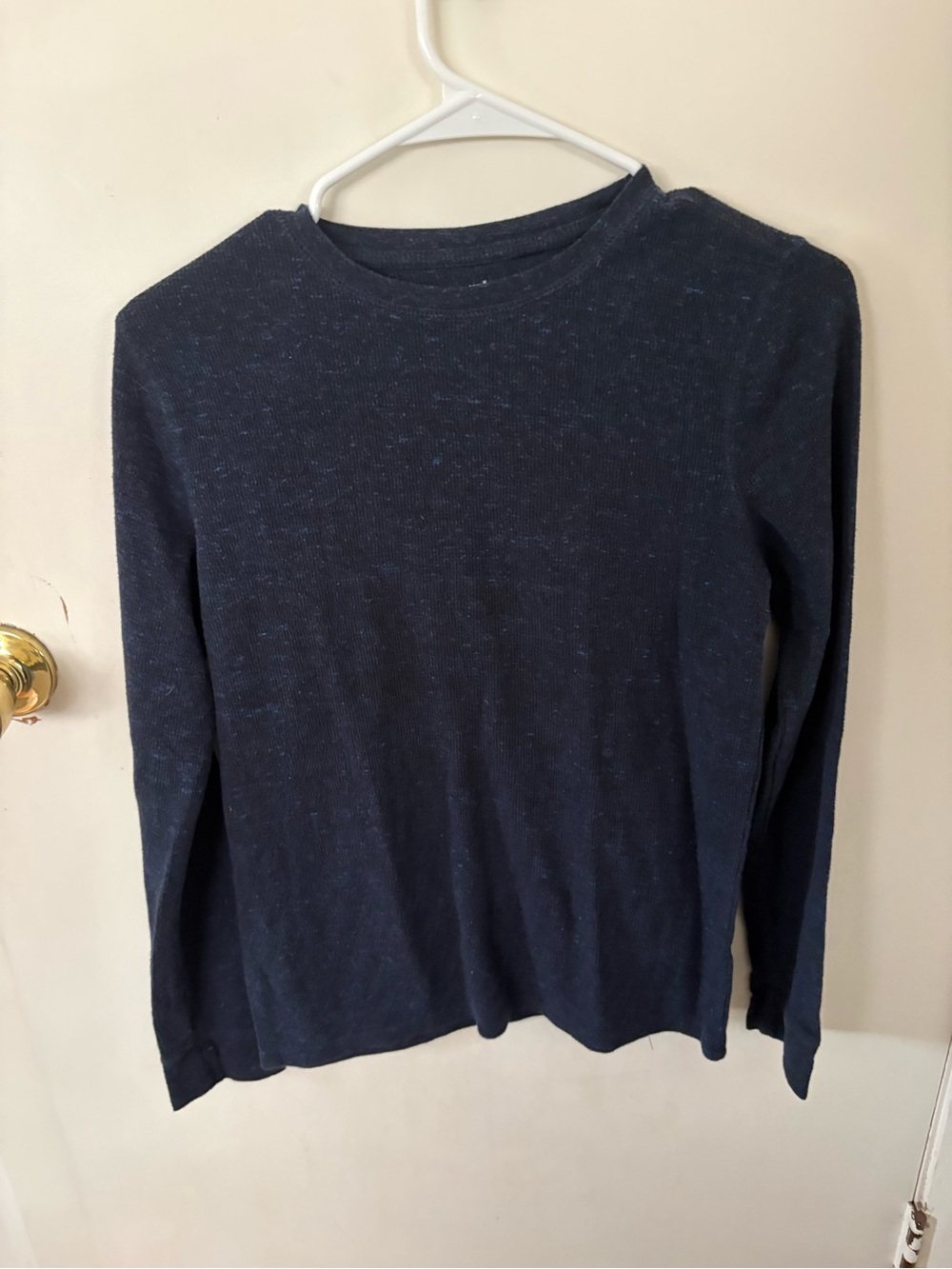 5/$25 Urban Pipeline kids navy blue long sleeve thermal crew neck X-large